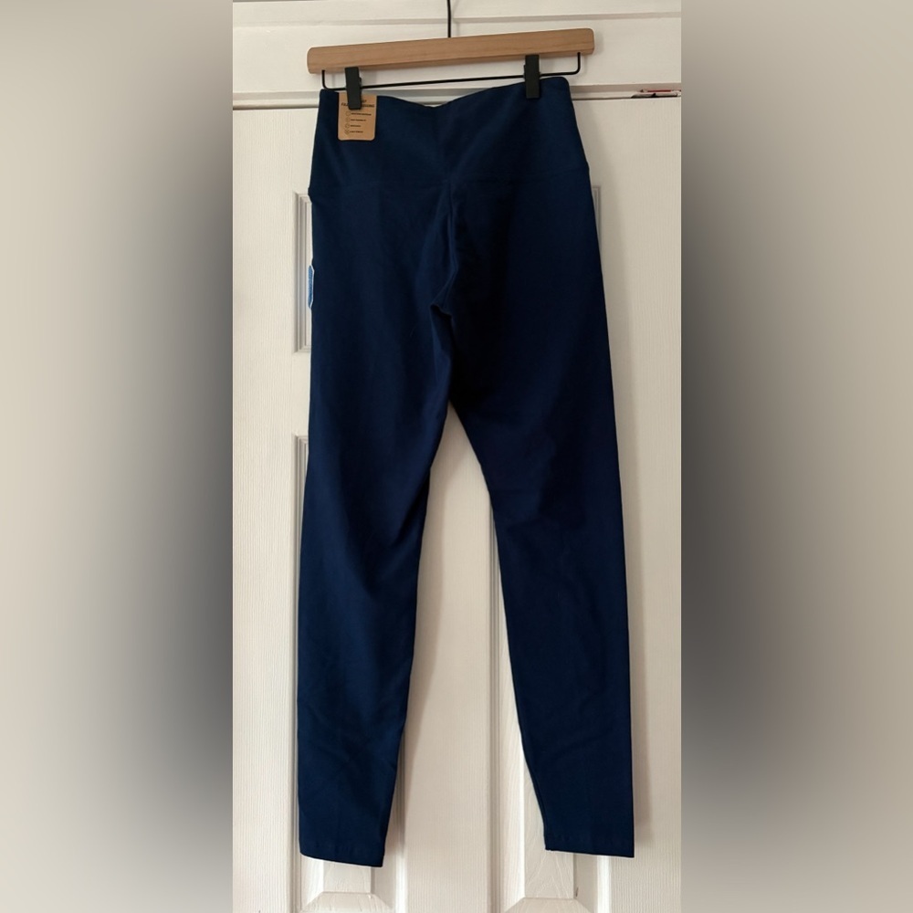 Pink by Victoria’s Secret Navy High Waist Full Length Leggings Size Medium NWT - Picture 2 of 8